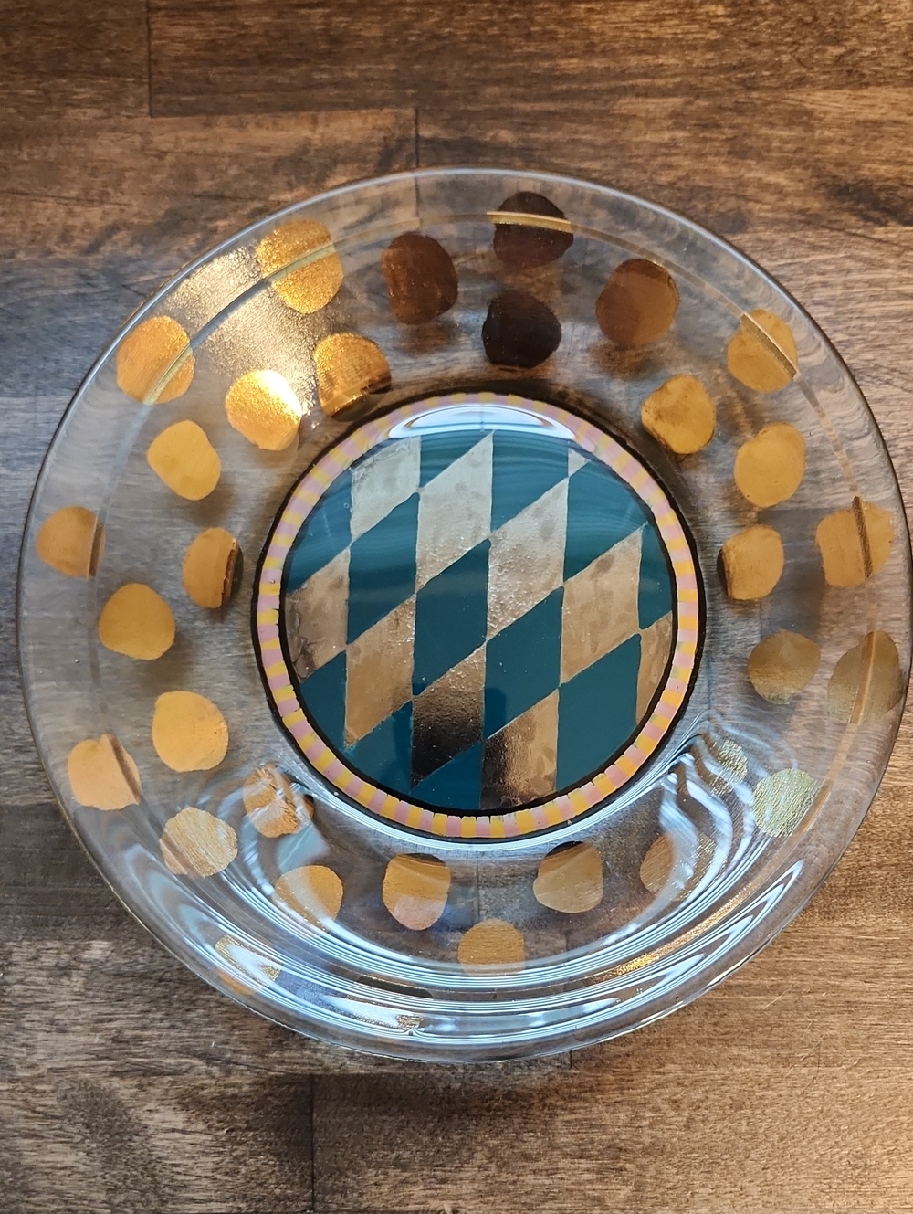 Mackenzie - Childs Harlequin Circus Collection 9" Plate